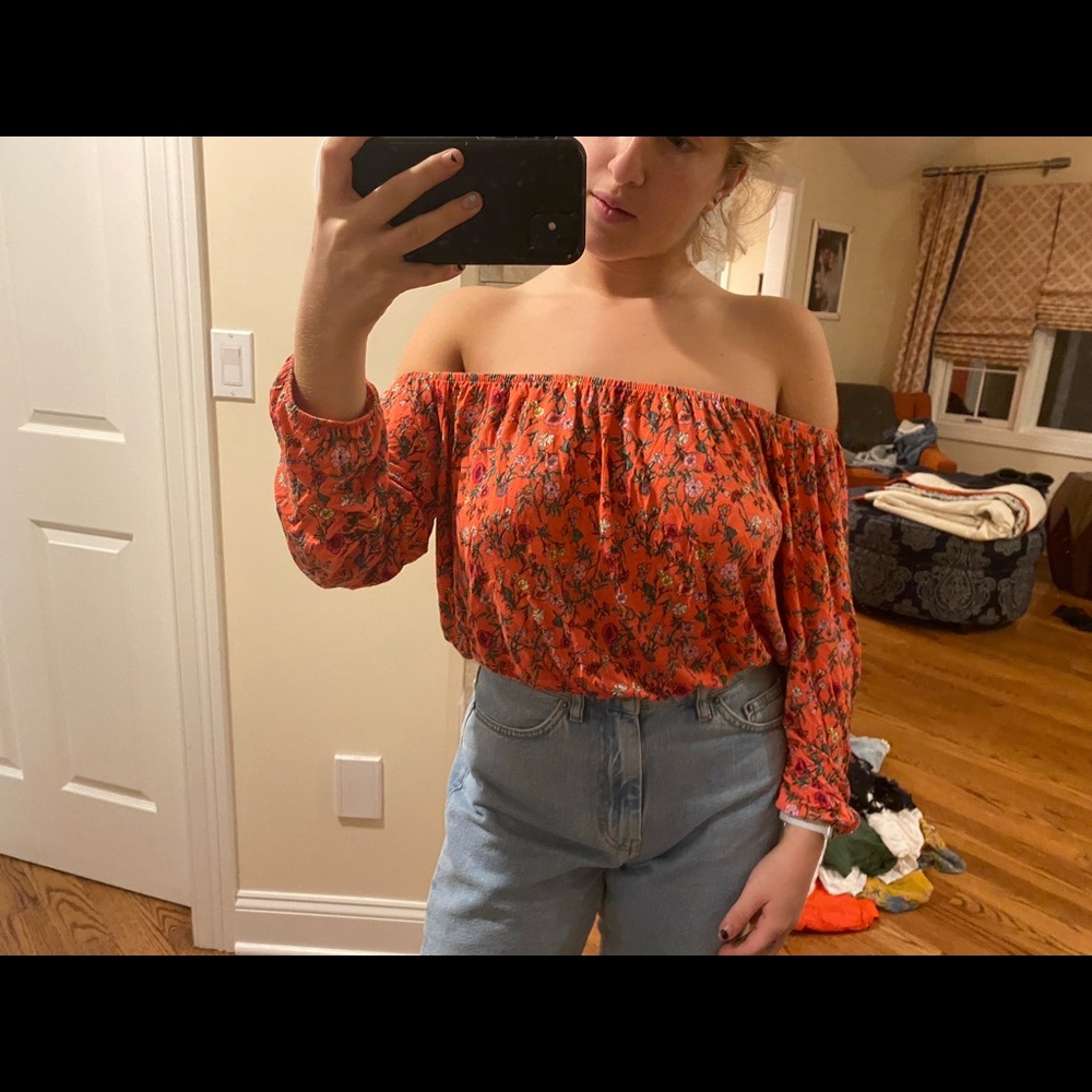 Off shoulder top